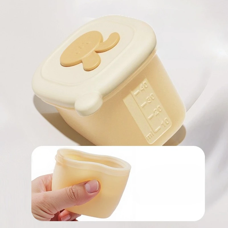 Baby Complementary Food Freezer Individual Dispenser Baby Silicone Complementary Food Container Steamable