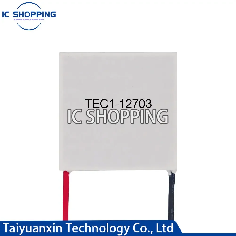 1PCS TEC1-12706 TEC1-12703 TEC1-12704 TEC1-12705 TEC1-12708 TEC1-12709 12710 12715 Semiconductor Refrigeration Sheets 40*40mm