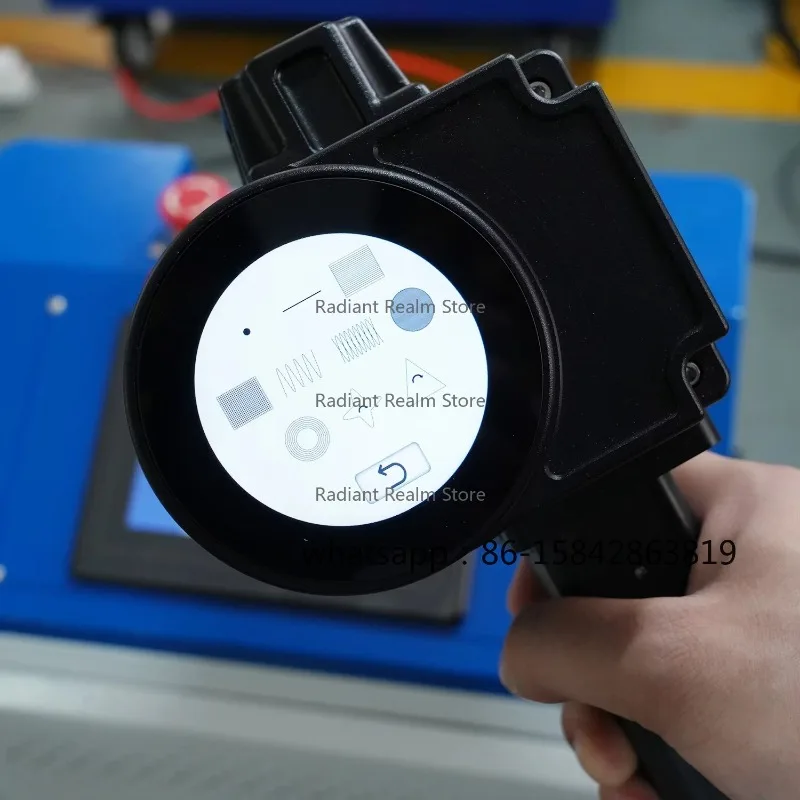 300W Suitcase Pulse Laser Rust Machine Laser Cleaning Cleaner  for Metal Paint Oil Oxide Layer Coating