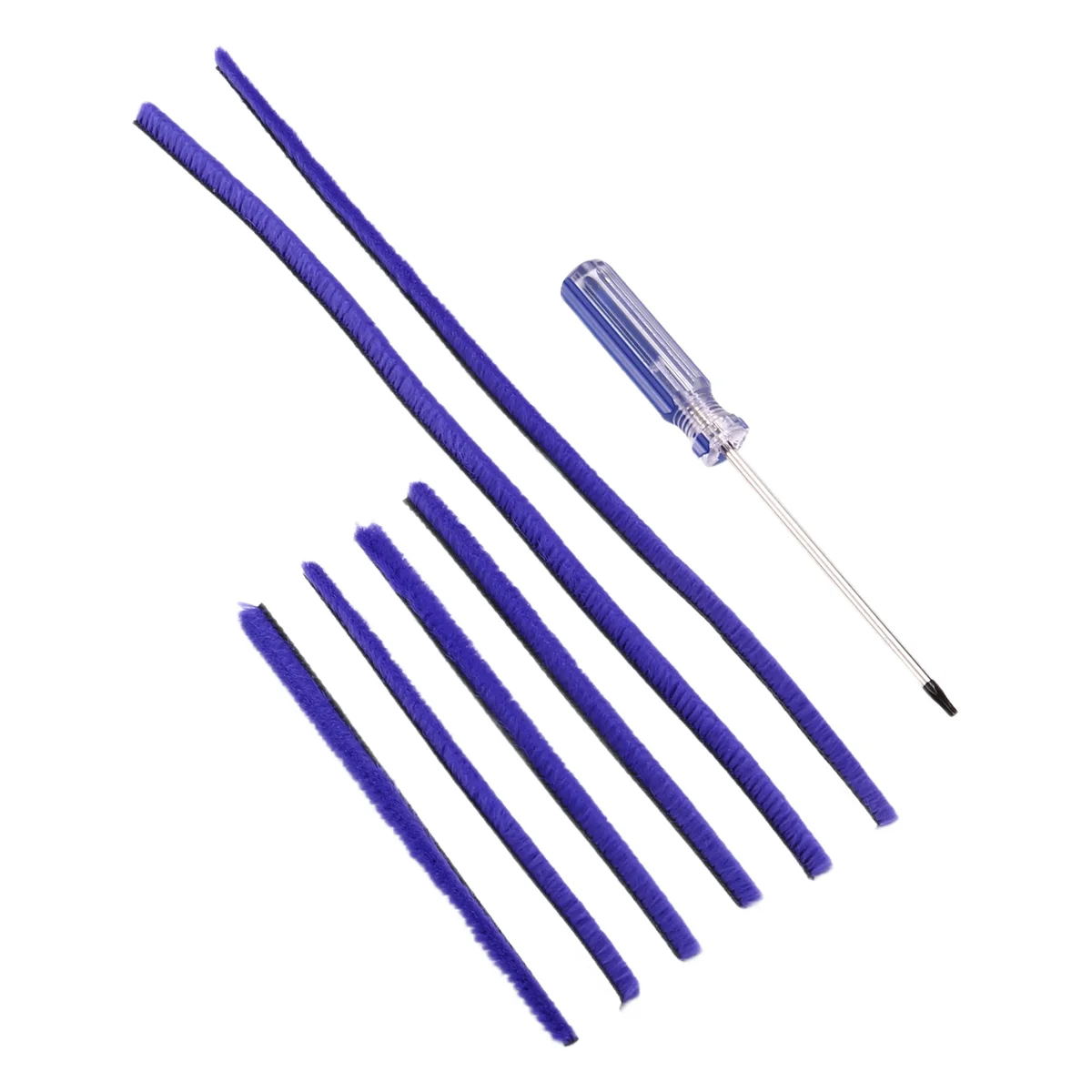 7 ชิ้น Soft Plush แถบสําหรับ V6 V7 V8 V10 V11 เครื่องดูดฝุ่นลูกกลิ้งนุ่มพร้อมไขควงเปลี่ยนส่วน