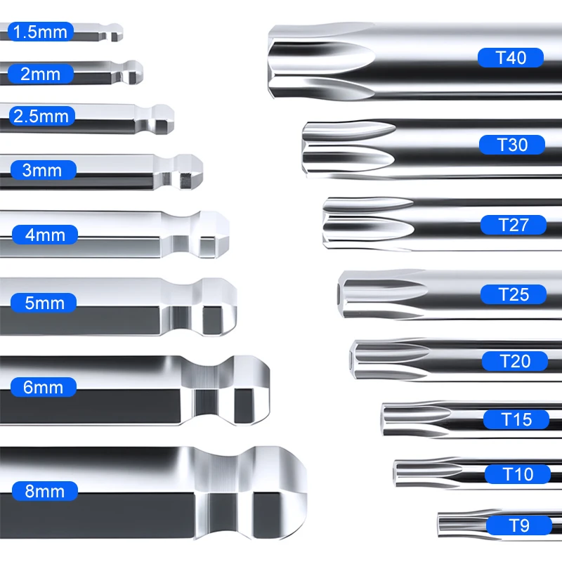 Thumbnail 2 - #69 Popular Hex Key Allen Wrench Sets Choices