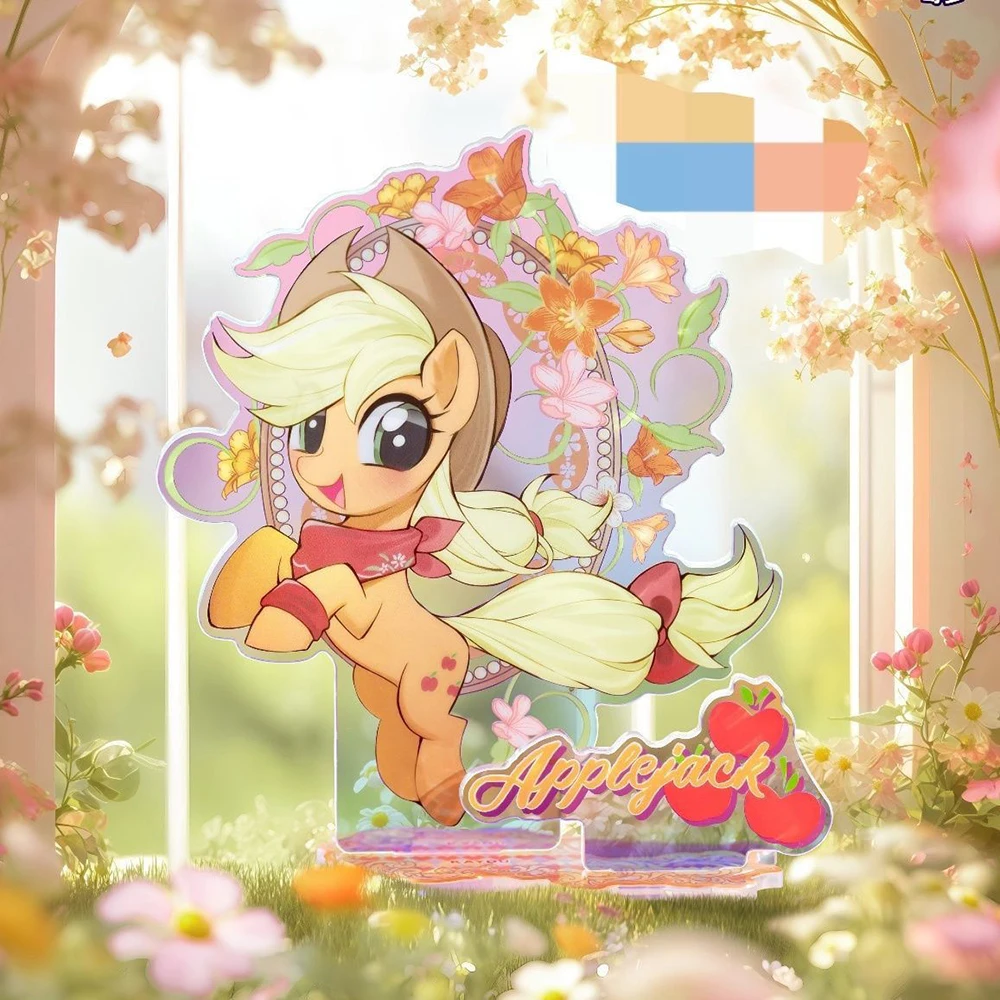 คาวาอิอะนิเมะมายลิตเติ้ลโพนี่การ์ตูนขาตั้งของขวัญที่ดีสำหรับแฟนๆเด็กพิ้งกี้พาย ฟลัตเทอร์ชายน์ แรริตี้ แอปเปิ้ลแจ็ค ทไวไลท์ สปาร์คเคิล