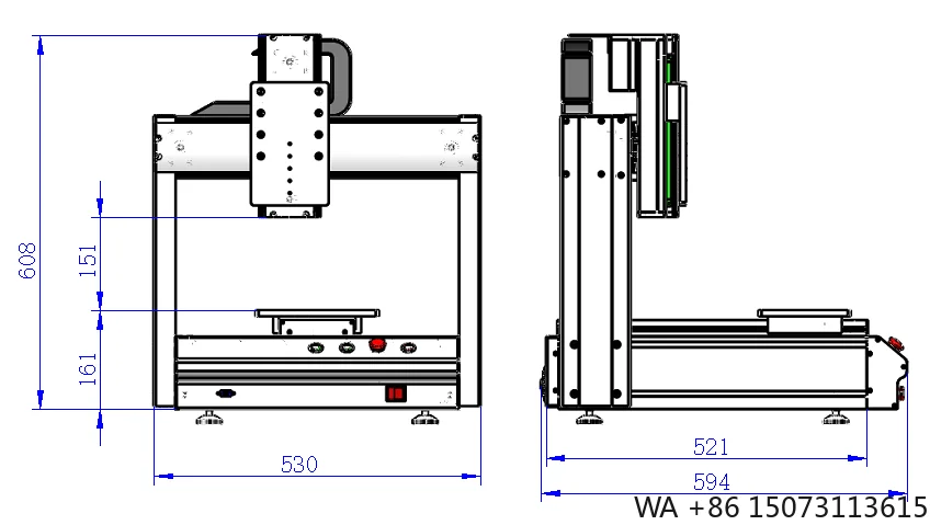 CNC Glue Dispensing Machine, 3-Axis Automatic Robot for UV Liquid & Potting, Included