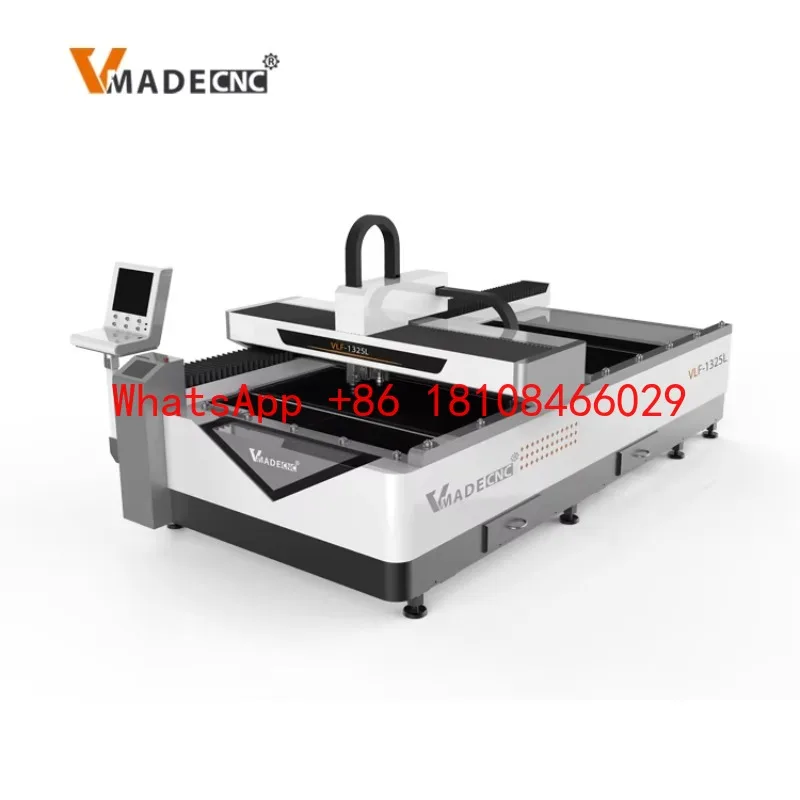 Laser Cutting Machine 500W-2000W  Low Price Metal Cutter with 1300*2500mm Work Area