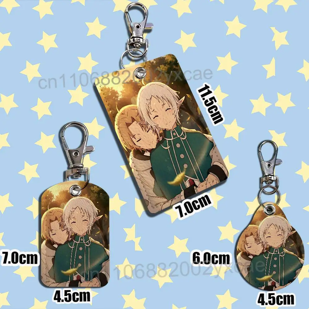 Eris Boreas Greyrat Mushoku Tensei Card Holder Keychain Key Ring Door Lock Access Protective Case For Security Gift