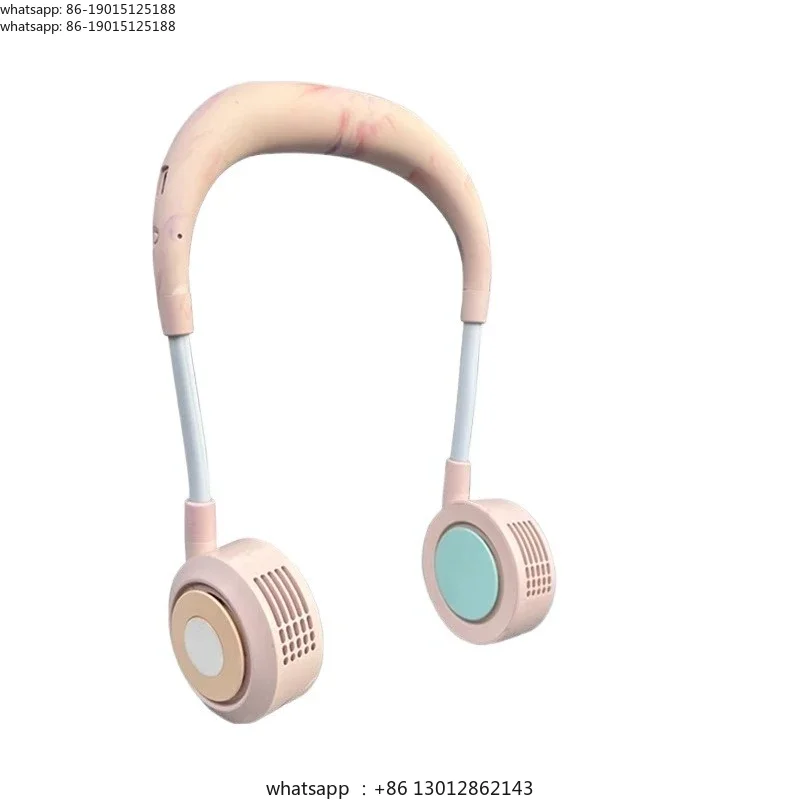 New 2026 Factory Direct Sales fan Small silent charging Portable lazy neck USB long battery life