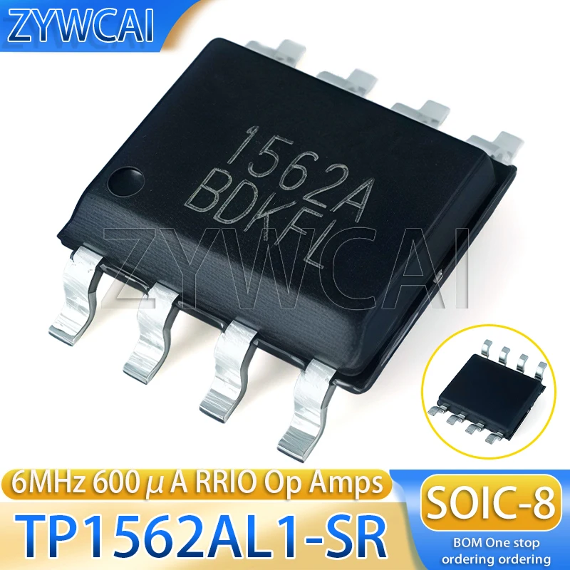 20PCS TP1562AL1-SR code 1562A TP1562AL1 SOP8 low-power operational amplifier chip operational amplifier