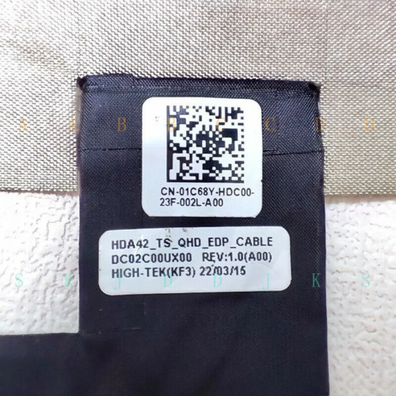 M  NEW QHD EDP CABLE FLEX WITH TOUCH for Dell Latitude 9430 E9430 01C68Y