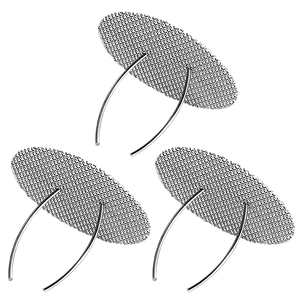3Pcs Stainless Steel Tea Strainer Filter Teapot Insert Mesh Diffuser Infuser Leaf Replacement Tool Fine Mesh Tea