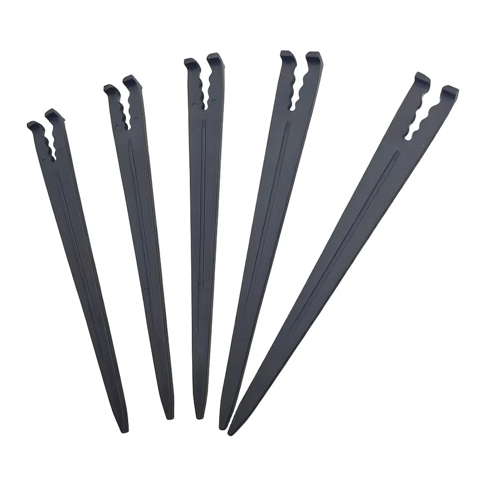 For Garden Support Stakes 100 Pack for Drip Irrigation Tubing with Compatibility for Barbed Fittings and Compression Connectors
