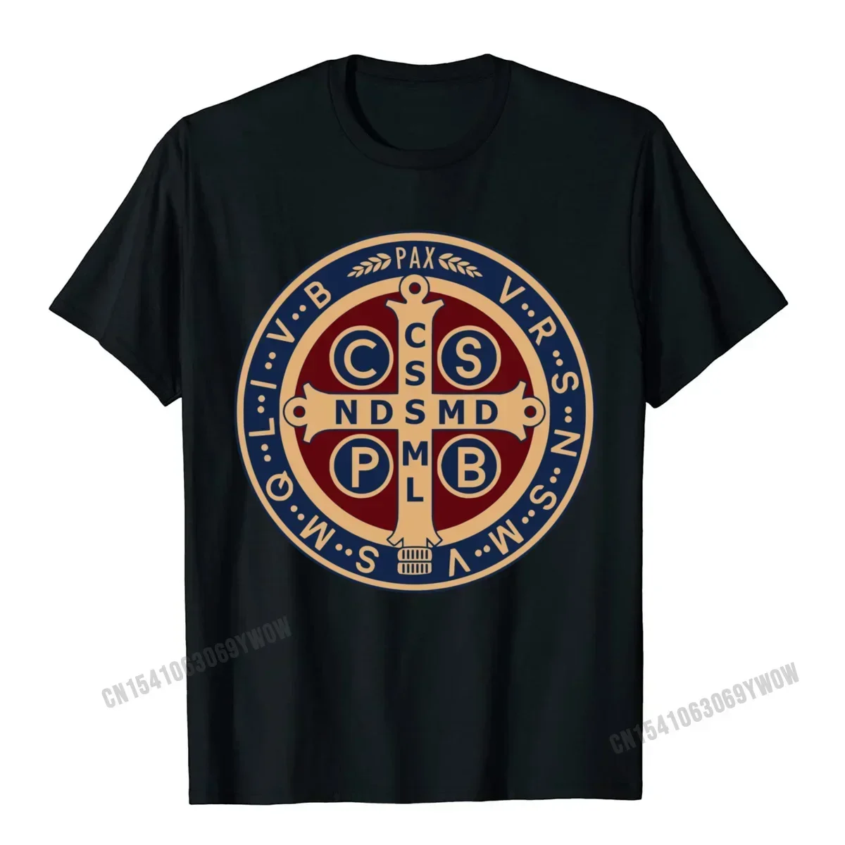 

Jersey católico médico de San Benito camisetasCamisas ajustadas para mujerCamiseta estampada camiseta holgada Geek