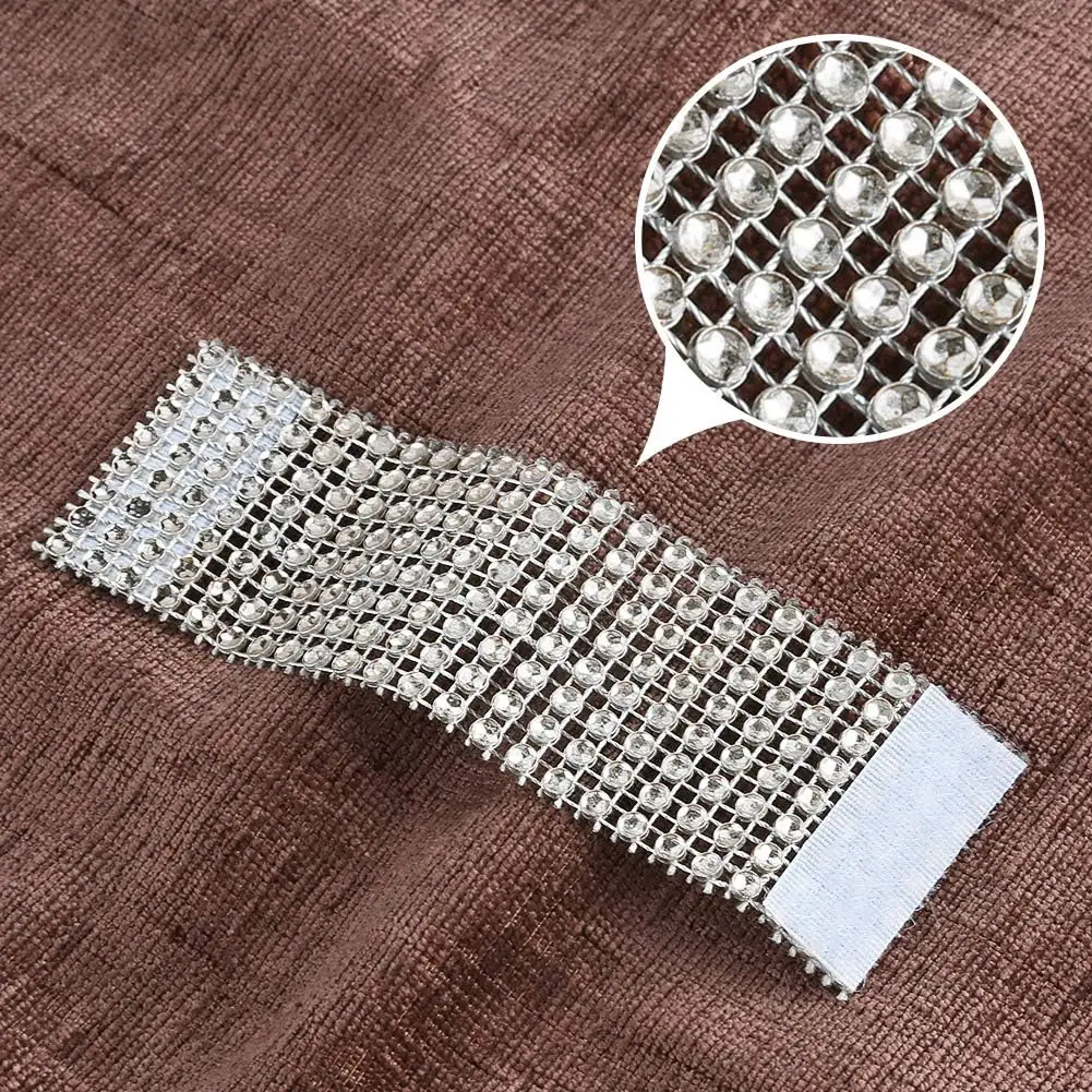 50Pcs Silver Napkin Rings Buckles Wedding Party Table Decor DIY