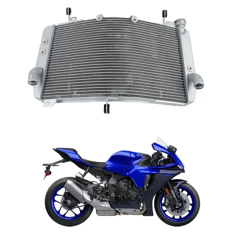 Motorcycle Aluminum Engine Cooling Radiator For Yamaha YZF R1 2015-2023 Motorbike Parts