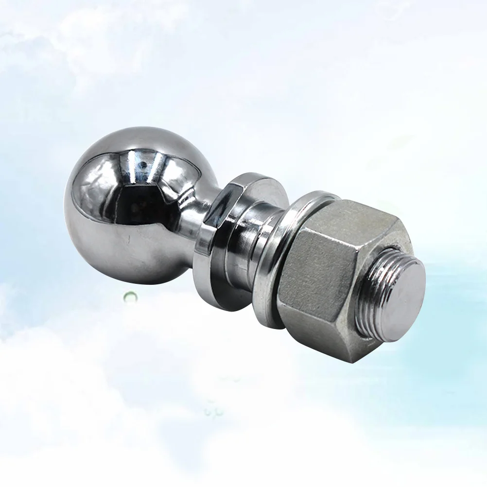 50Mm Tow Ball 5000Lbs Heavy Duty Trailer Connector Universal Hitch Pin Coupling Bumper Rear Trailer Parts Durable