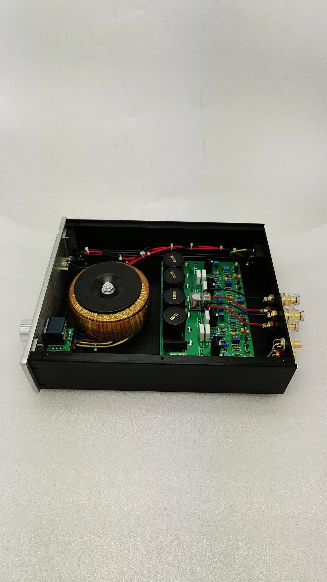 Amplificador Estéreo N2 HiFi com Circuito de Proteção Chifre, Potência Áudio, 70W * 2