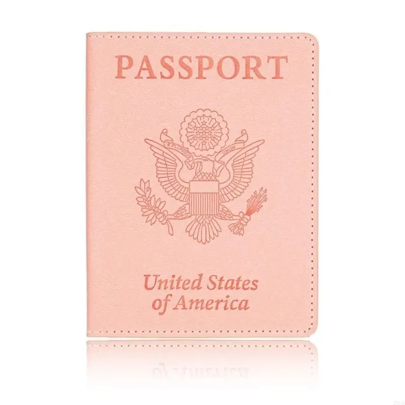 

Fashion PU Leather Travel Cover Embossed Pattern Protective Case for Business Trip and Vacations 20CA