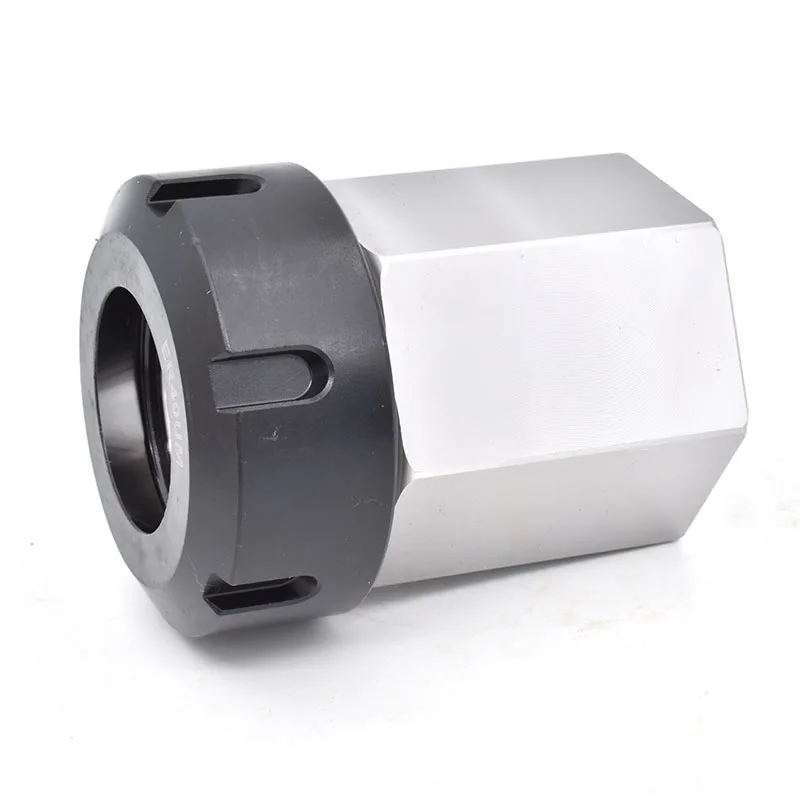 Hexagon ER40 Spring Collet Chuck Holder ER32 Hex Block ER25 square Block For cnc machine Lathe Engraving Machine CNC Tools