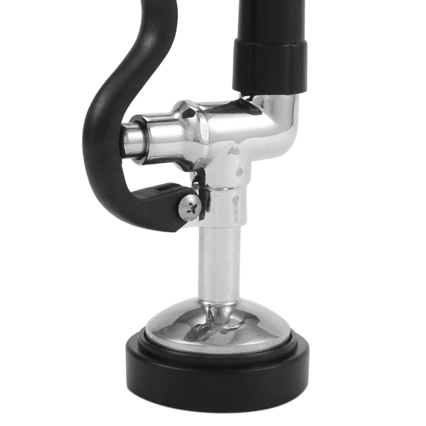 AC23-2X Pre Rinse Sprayer Commercial Kitchen Faucet Parts Chrome Finished (Black)