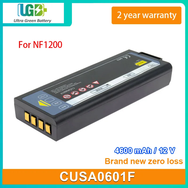 UGB New Battery For CU Medical iPAD CUSA0601F NF1200 Series medical battery 4600mAh 12V