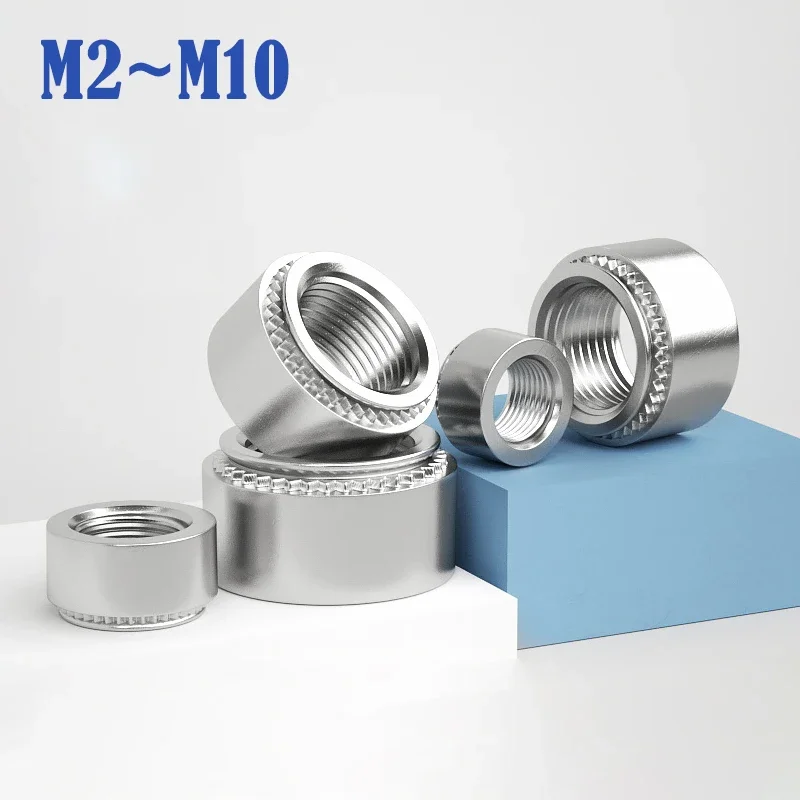 2~30pcs 304 A2 Stainless Steel CLS Self-Clinching Nut Press Insert Rivet Nut M2 M2.5 M3 M4 M5 M6 M8 M10 Nutsert Rivnut