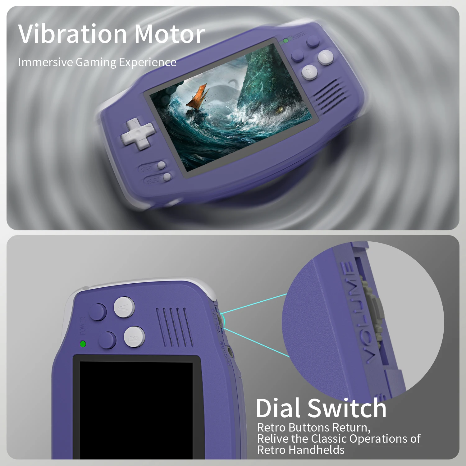 ANBERNIC RG34XX RG 34XX Console de jogos portátil Tela IPS de 3,4 polegadas Lettori de videogame