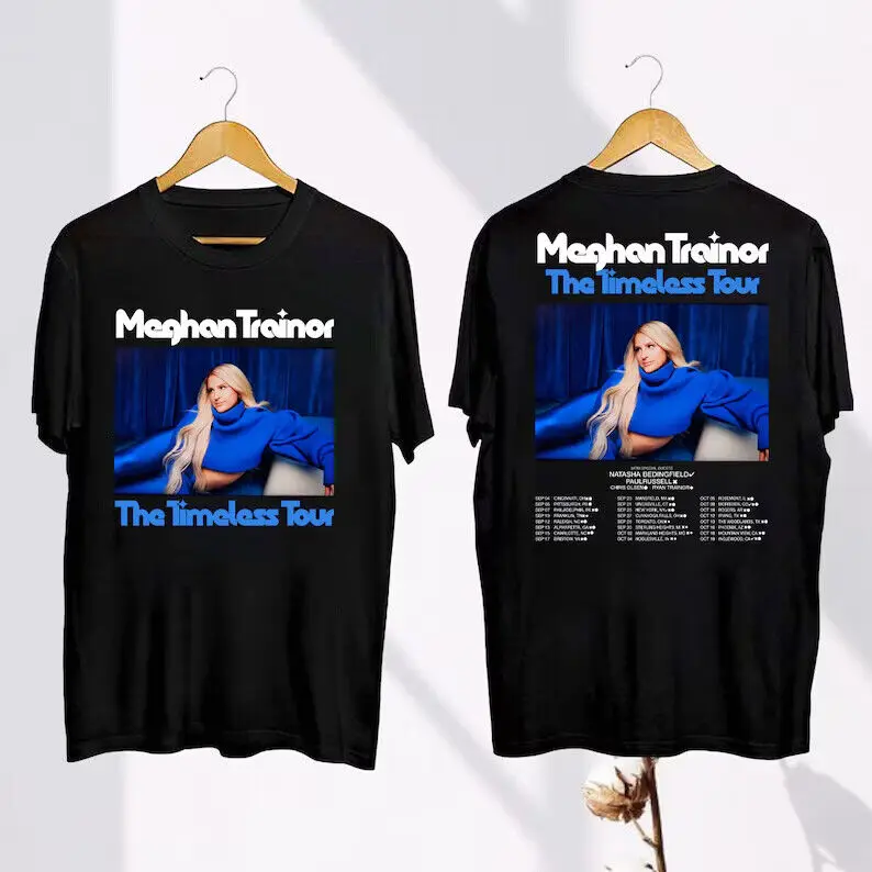 Meghan Trainor The Timeless Tour 2024 T Shirt For Men Women All Size S-5XL