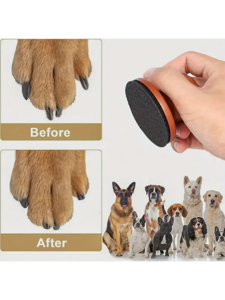 Dog Nail File Manual Wooden Pet Grooming Dogs Scratching Board Grinding Claw Pet Claw Care for Puppy Nail Care Outdoor Indoor