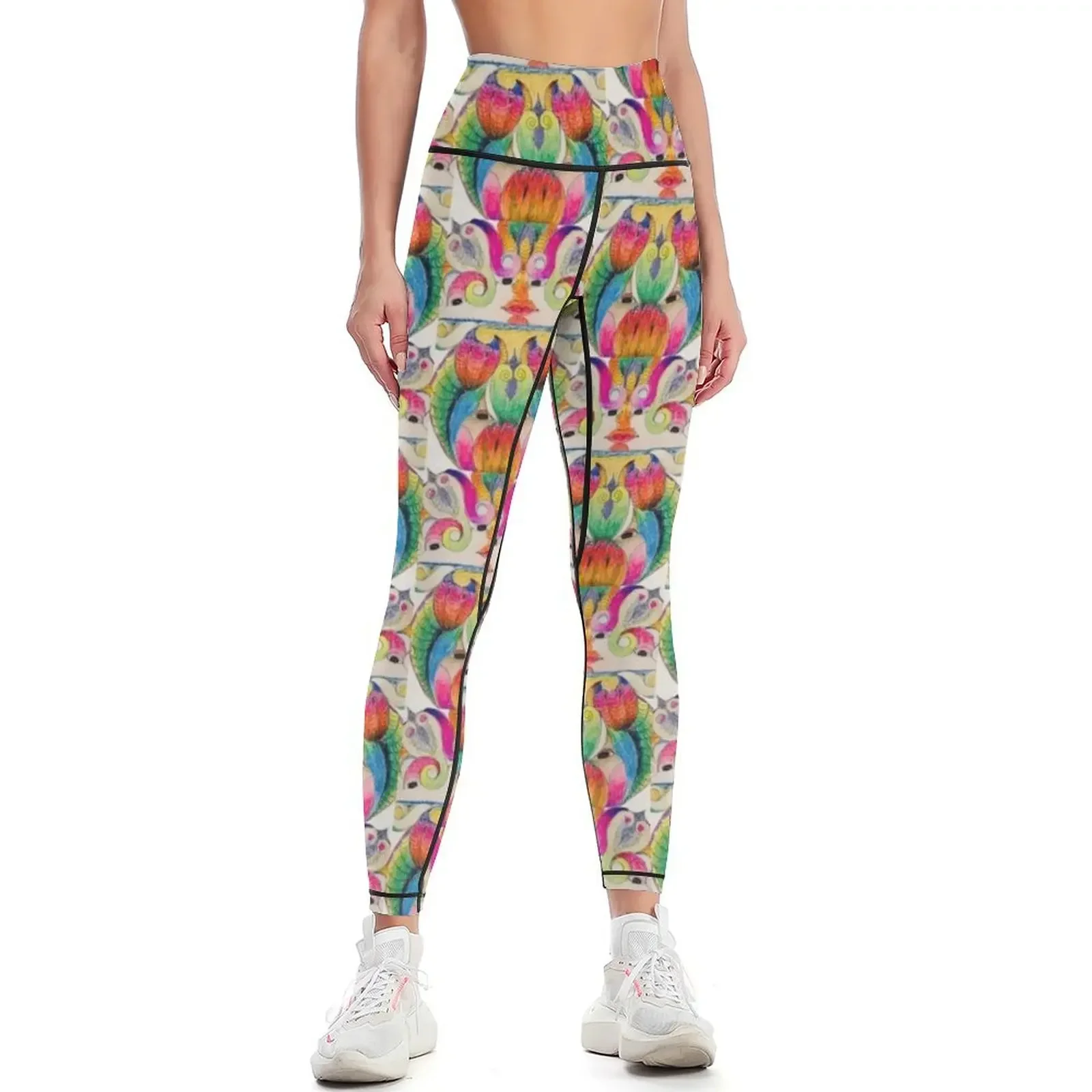 

Dot’s colors Leggings trousers Women's high waist Fitness clothing Women's push up Womens Leggings
