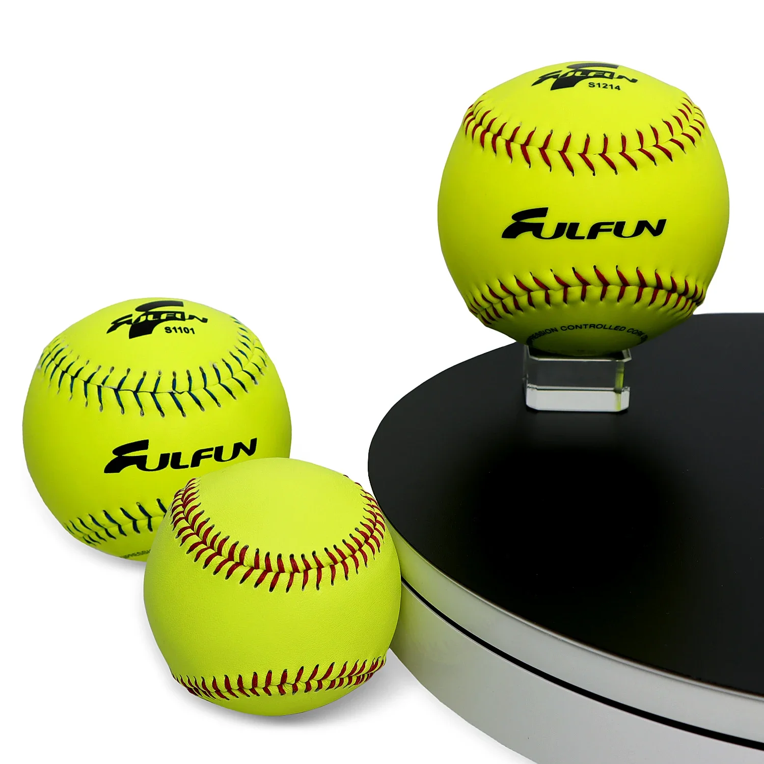 Wholesale Custom Softball 11/12inch Training Exercises Synthetic Leather Softball