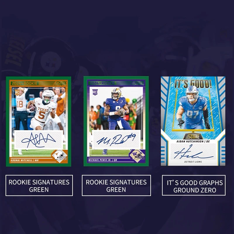 Panini Scale Score Football Trading Collection Cards NFL Blaster Box Seek Limited Signature SCHNELLER VERSAND