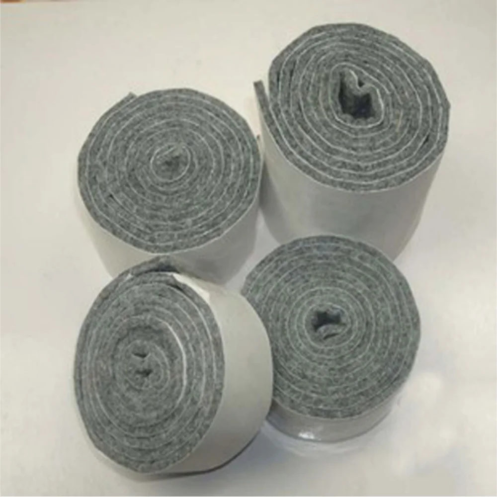 

1Roll Gray Felt Self-adhesive Foot Pad Cover Sofa Floor Shock Absorber Mute Protective Pad Table Chair Leg Protection Pad