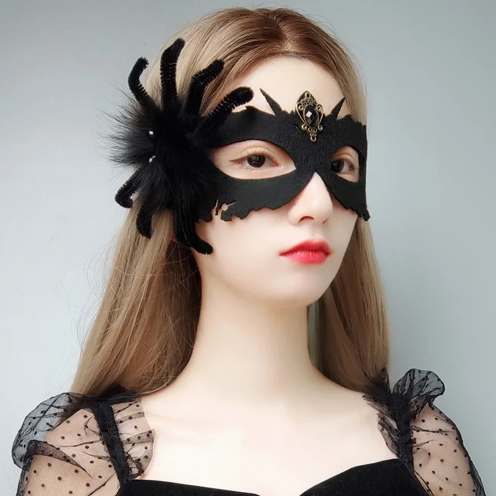 Sexy Ladies Masquerade Ball Mask Venetian Party Eye Mask Lace Up New Black Carnival Fancy Dress Costume Sexy Party Decor