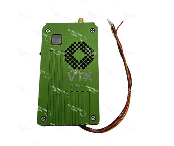 Signal transmitter Wireless video transmitter Crossing machine Wireless image transmission Video surveillance High power 8W1.2G