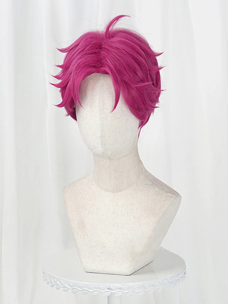 KPop Demon Hunters Cosplay Romance Cosplay Wig Heat Resistant Synthetic Hair Dress Up Wig for Women Girl