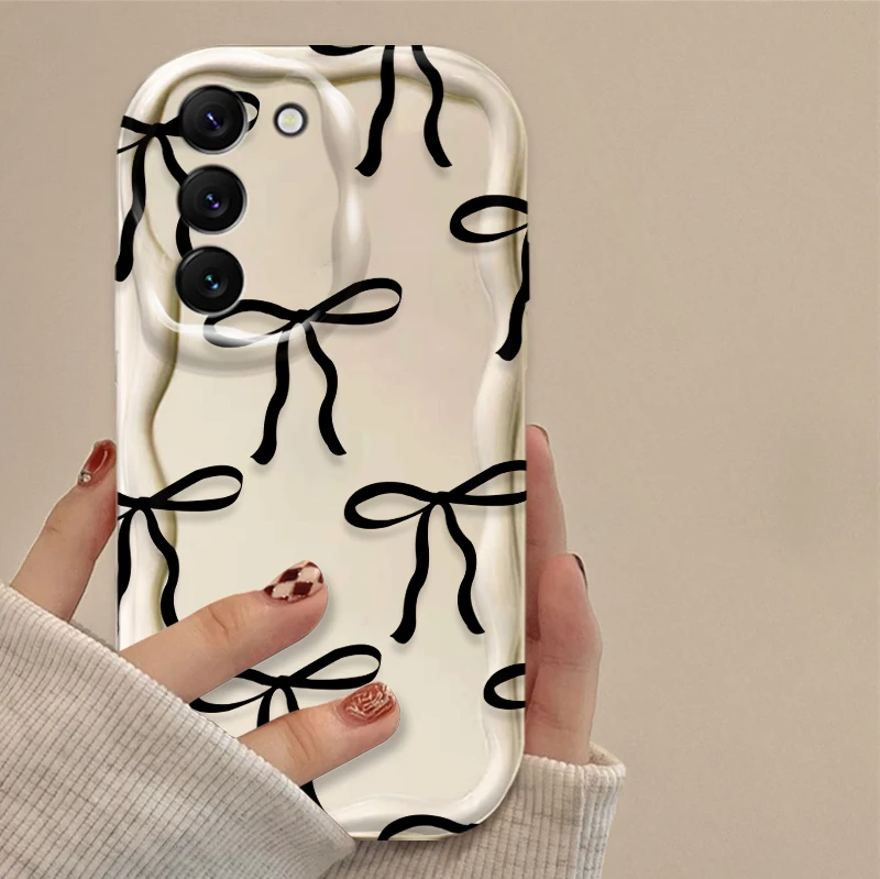 Bowknot Case for Samsung Galaxy A36 5G A35 A34 A33 A32 4G A30 A25 A24 A23 A22 A20 A16 A15 A14 A13 A12 A06 A05S A50 M55 M54 Cover - náhled 3