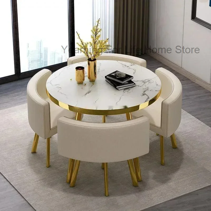 Modern Simple Dining Tables Reception Negotiation Wooden Dining Tables Rest Office Restaurant Mesas De Comedor Home Furniture