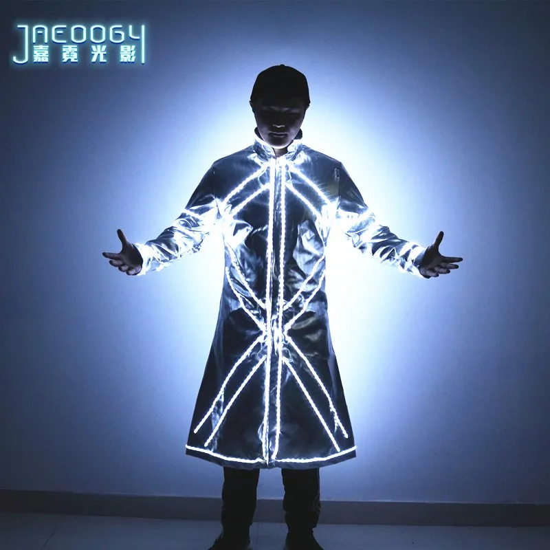 LED Clothing with Flashing Lights, Perfect for Bars, DJs, Concerts and Dance Parties, Creating Luminous Props for the Stage