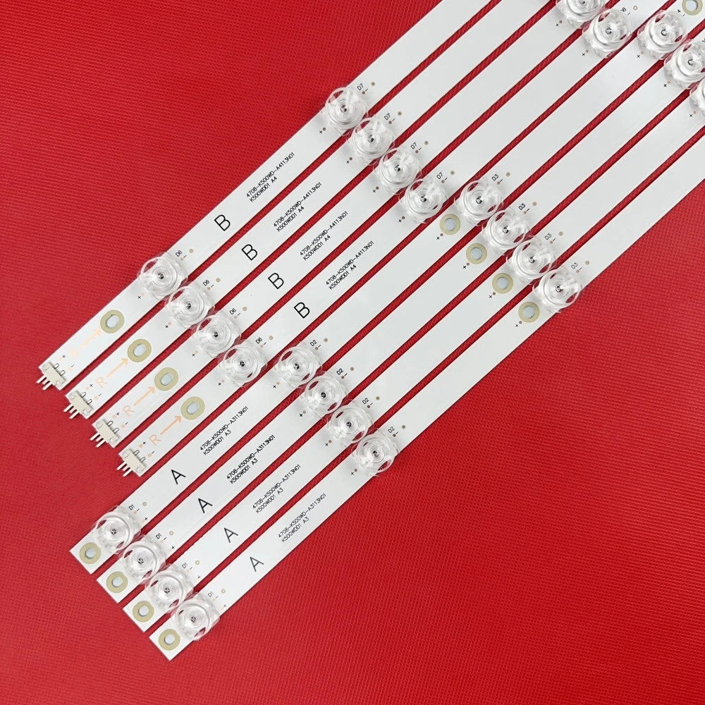 LED Backlight bar strip For Kg50D09-Zc26aG-01 K500WDD1 A4 4708K500wD-44113N11 303KG500001 50DU1000U SL5020V12 50D100U 50UK950