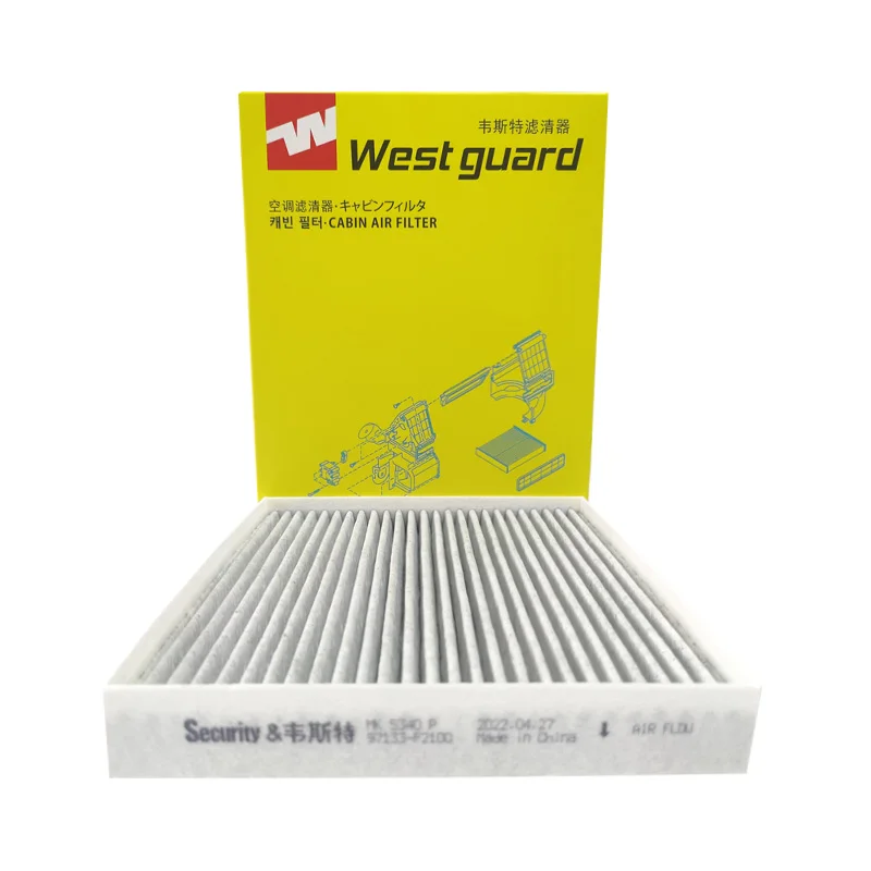 WESTGUARD Activated Carbon Air Cabin Filter For Hyundai IONIQ TUCSON 2015-2020 SPORTAGE 4 2015-2022 97133-F2100 CUK24024 MK5340P