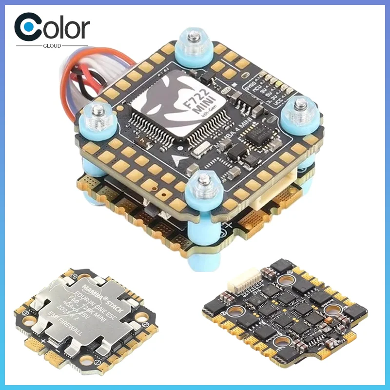 

Diatone Mamba Mk4 F722 Mini Osd Flight Controller W/ Blheli_32 F40_128k Esc Dshot300/600/1200 3-6s For Fpv Racing Drone