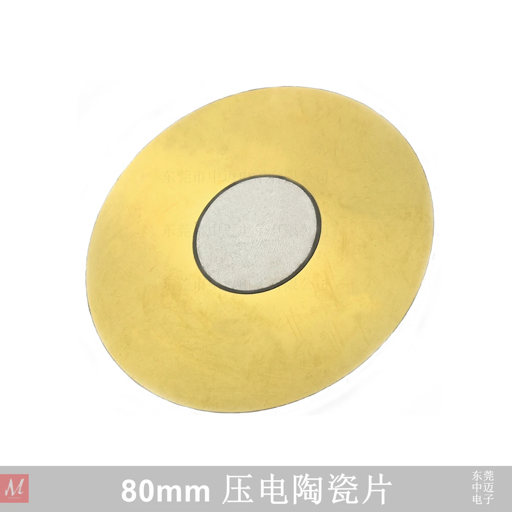 80mm Piezo Element Diameter 80mm Piezoelectric Element