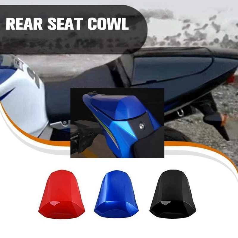 Cubierta trasera de asiento de pasajero para motocicleta, accesorios de carenado para SUZUKI GSXR1000, GSXR 1000, 2017-2021