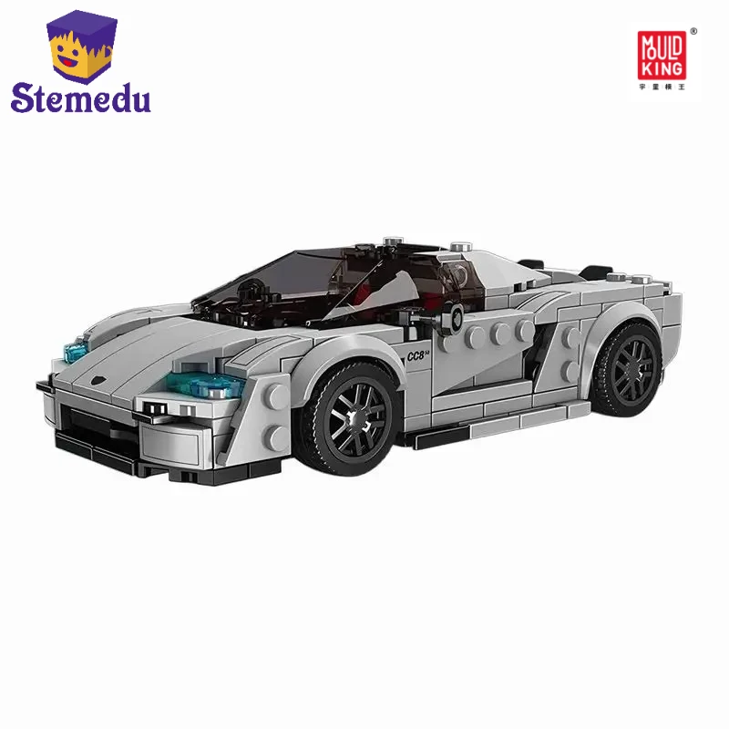 MOULD KING 27070 388pcs Mini Vintage Car Building Blocks Set Small Granule Creative Assembly Model Ornament for Kids Adults