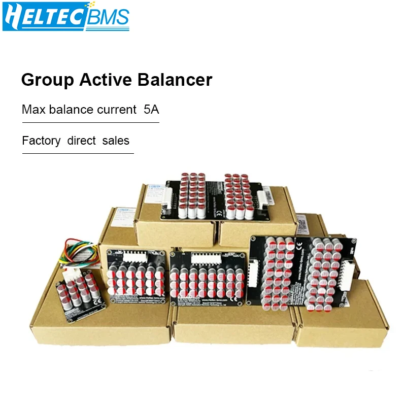 Heltec Wholesale Active Equalizer Balancer 5A 3S-21S 4S 6S 7S 8S 14S 16S 17S  20S 21S Lifepo4/Lipo/LTO Battery Energy Capacitor