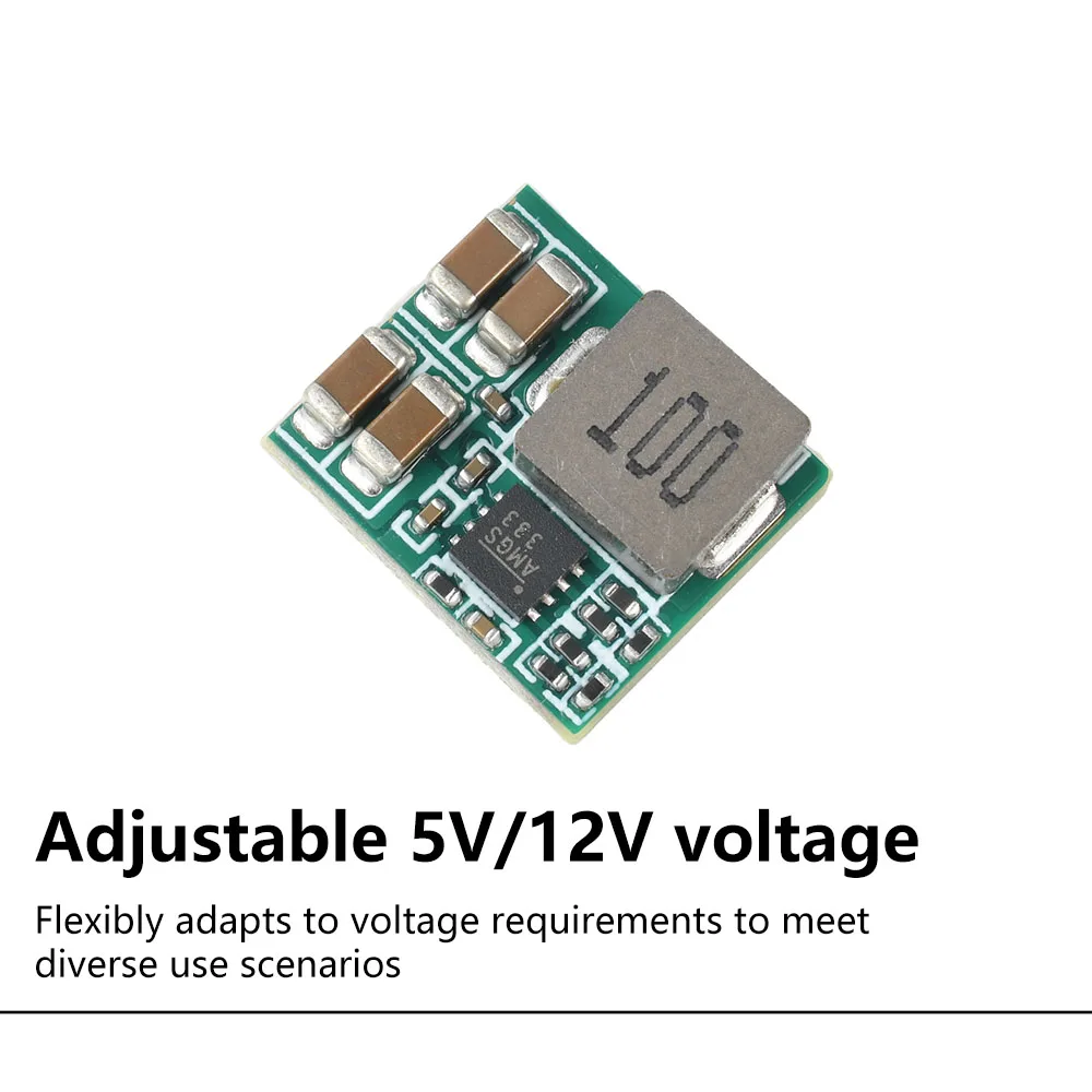 Module régulateur de tension Mirco 2-8S BEC DC 6-35V à 5V/2A 12V/3A, Module abaisseur pour Drone de course RC FPV