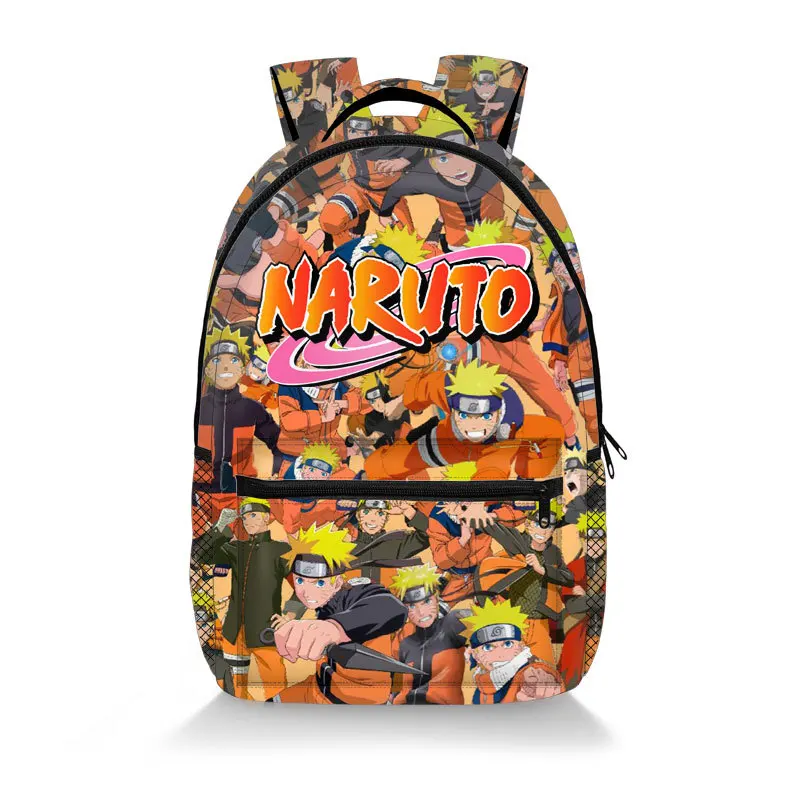 

Anime Naruto Backpack Large Capacity School Bags Cartoon Anime Cute Student Backpack Outdoor Travel BagsTeenagers Birthday Gifts