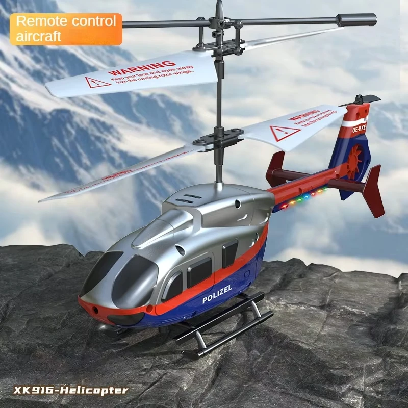 M5 RC Hubschrauber Höhe Fester 3,5-Kanal-RC-Hubschrauber mit Gyroskop und LED-Leuchten Quadcopter Drohne Geschenk