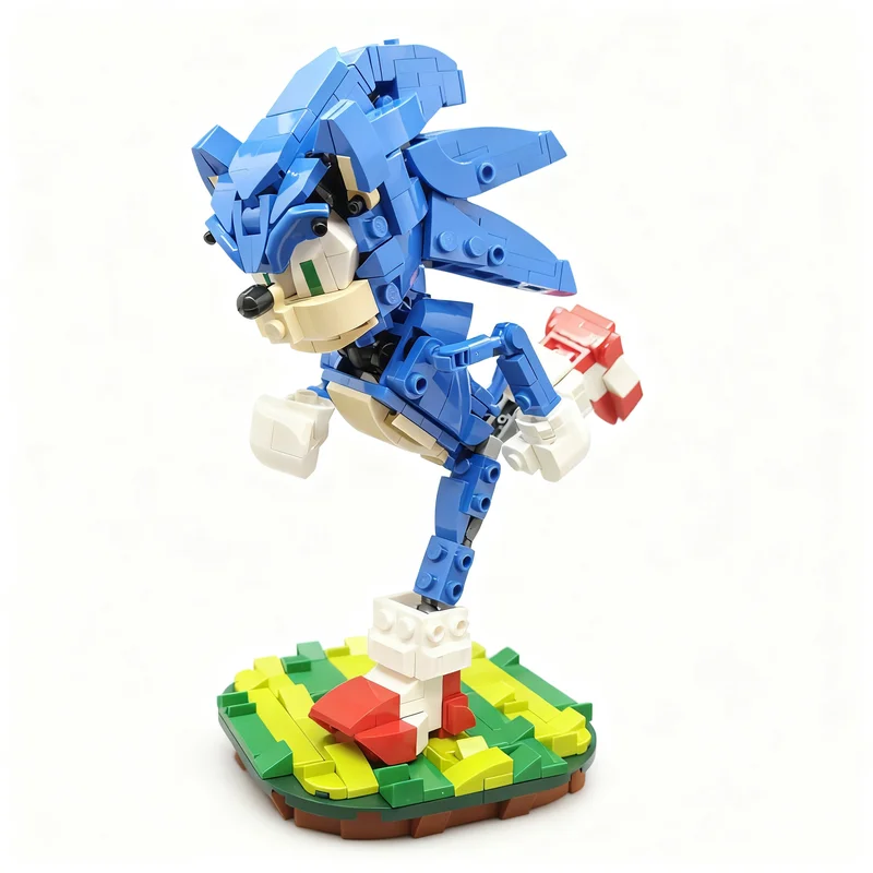 425pcs MOC Hedgehog Model Building Blocks Construction Collection Assemble Birthday Brick Idea Education Display Creative DIY 3D