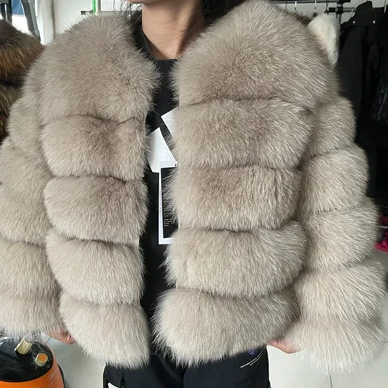 2024 Faux Raccoon Fur Coat Women Jacket Luxury Coat Women Winter Fluffy Jacket Thick Warm Furry Fur Outwear Faux Fur Coat L213