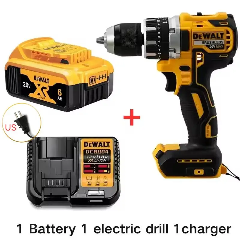 Dewalt DCD796 13mm Brushless Impact Electric Drill Multifunctional Cordless Screwdriver Rechargeable 20V Battery Power Tools image 3